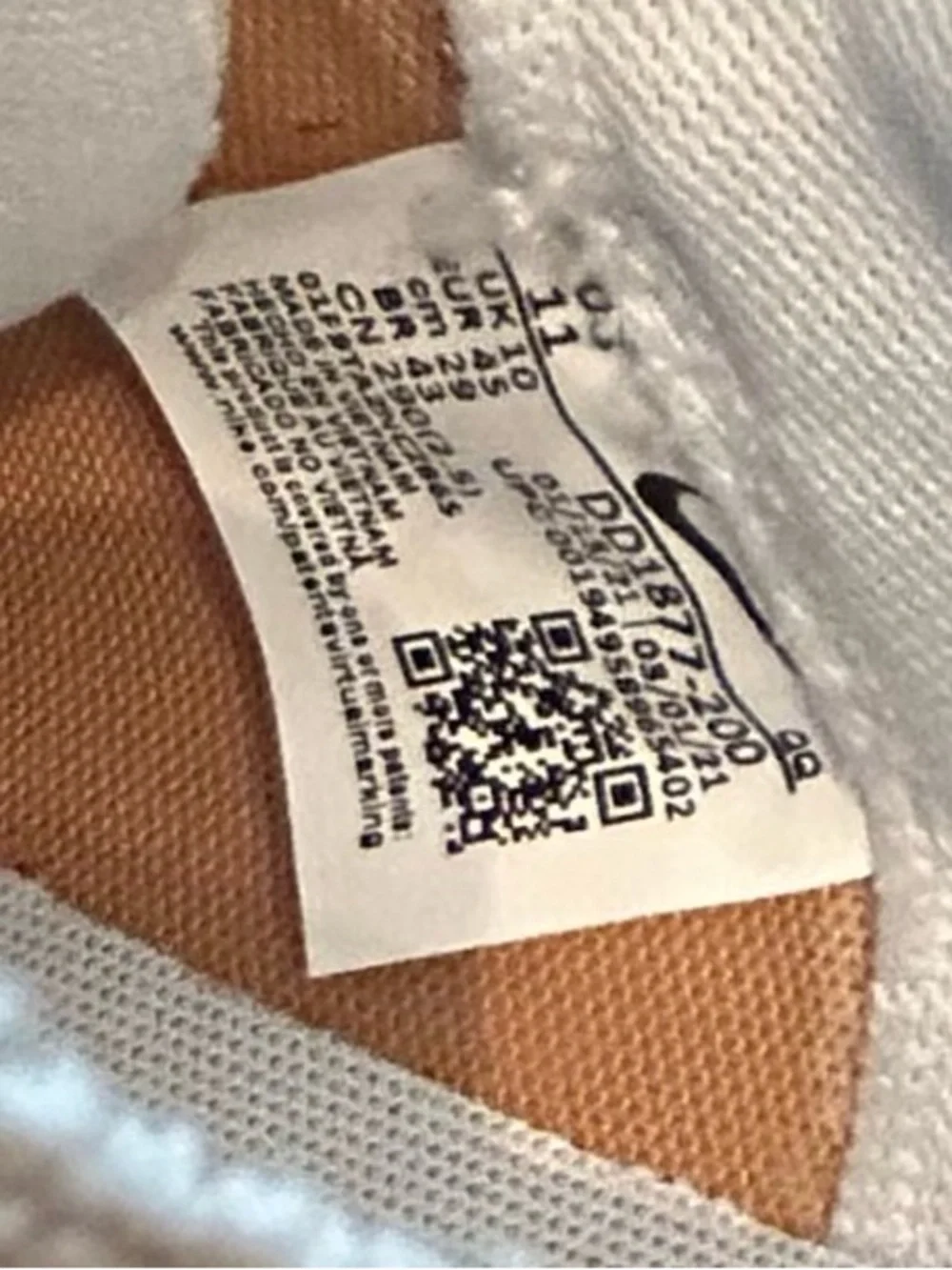 Nike Sacai x Blazer Low British Tan, Size 11, DD1877 200